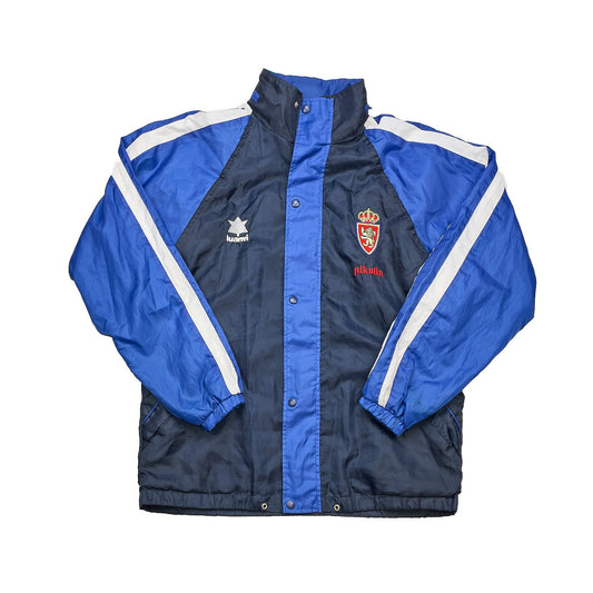 1999/01 REAL ZARAGOZA HOODED JACKET (L) LUANVI