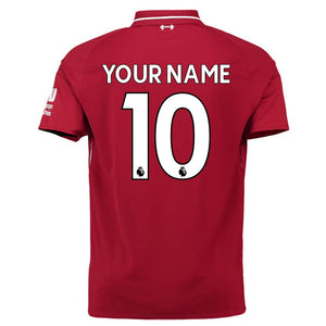 2018-2019 Liverpool Home Football Shirt (Your Name)_0