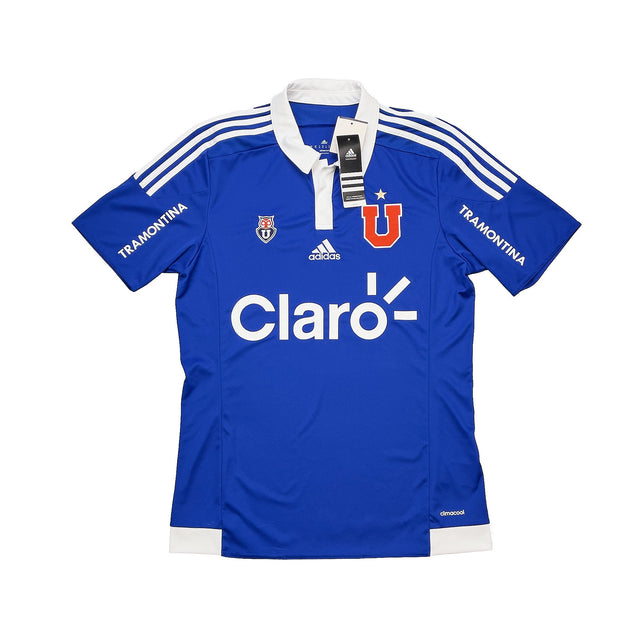 2015/16 UNIVERSIDAD DE CHILE *BNWT* HOME SHIRT (M) ADIDAS