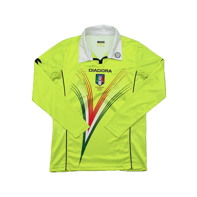 2011/12 ITALY FIGC REFEREE L/S SHIRT (S*) DIADORA