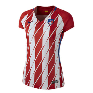 2017-2018 Atletico Madrid Home Nike Ladies Shirt_0