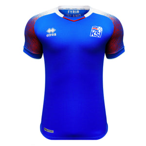 2018-2019 Iceland Home Errea Football Shirt (Kids)_0