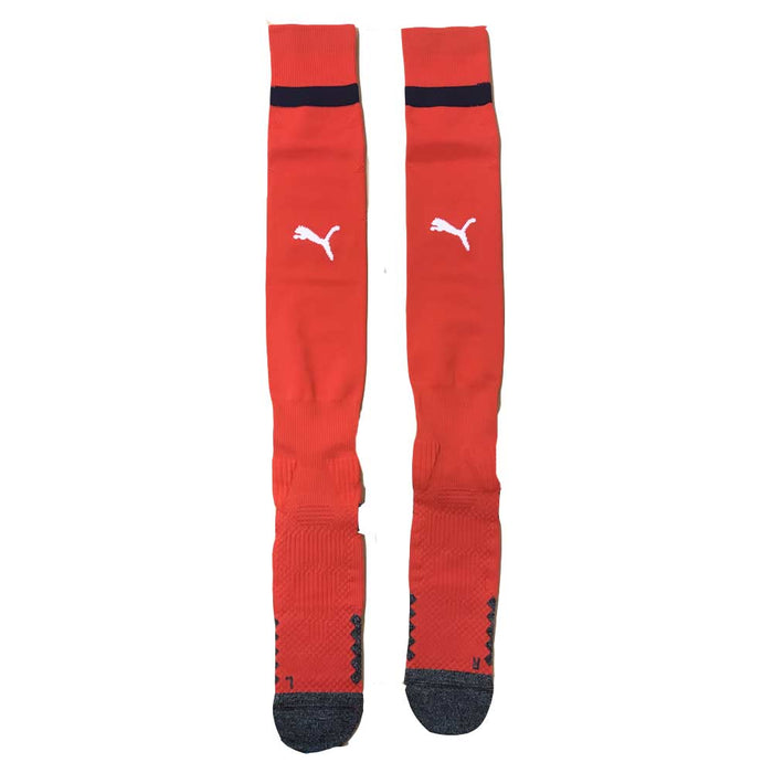 2018-2019 Arsenal Away Football Socks Red