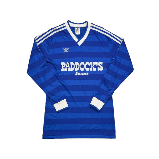CULT KITS - 1985/86 SCHALKE L/S HOME SHIRT (M) ADIDAS