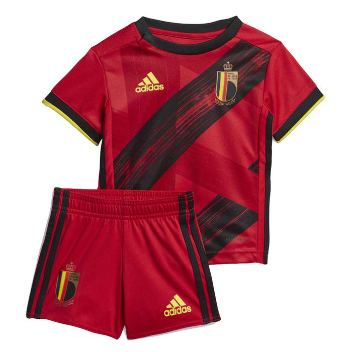 2020-2021 Belgium Home Adidas Baby Kit