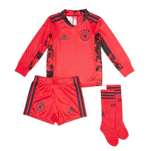 2020-2021 Germany Home Adidas Goalkeeper Mini Kit_0