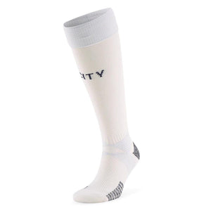 2020-2021 Manchester City Third Football Socks (White)_0