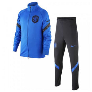 2020-2021 Holland Nike Dry Strike Tracksuit (Blue) - Kids_0