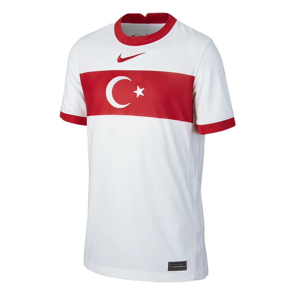 2020-2021 Turkey Home Nike Football Shirt (Kids) - Main Image