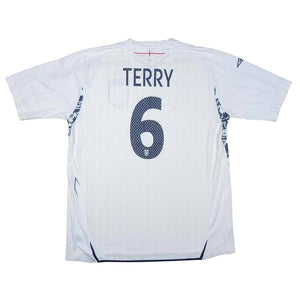 England 2007-09 Home Shirt (Terry #6) ((Very Good) L)_0