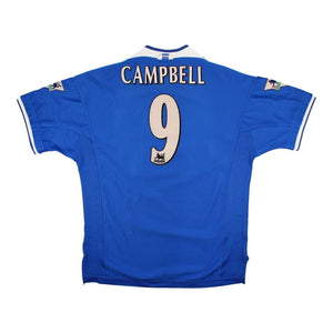 Everton 1999-2000 Home Shirt (Campbell #9) ((Very Good) L)_0