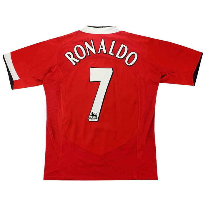 Manchester United 2004-06 Home Shirt (Ronaldo 7) ((Excellent) S)