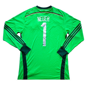 Germany 2014-15 GK Home Shirt (Neuer #1) ((Excellent) M)_0
