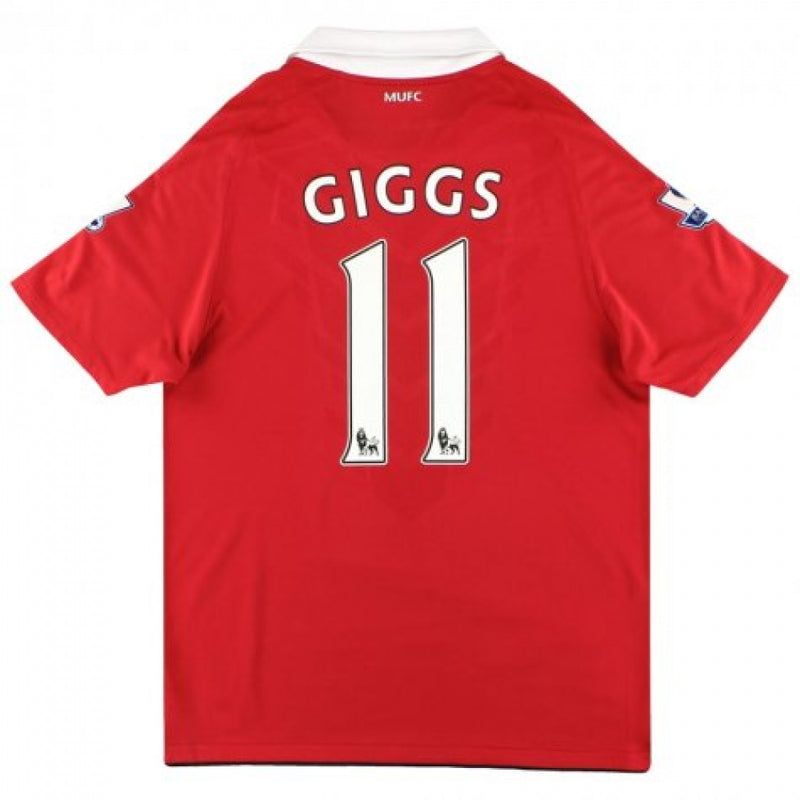 Manchester United 2010-11 Home Shirt (Giggs #11) ((Excellent) L)_0