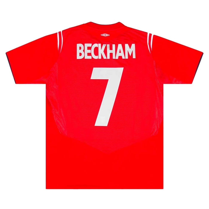 England 2004-06 Away Shirt (Beckham #7) ((Excellent) XL)