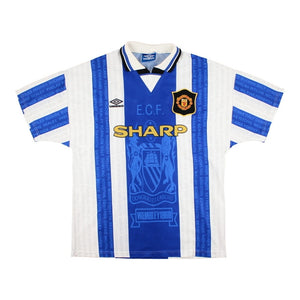 Manchester United 1994-95 Third Shirt (Cantona #7) ((Excellent) L)_1