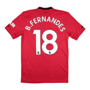 Manchester United 2019-20 Home Shirt (B.Fernandes #18) ((BNWT) XS)_0