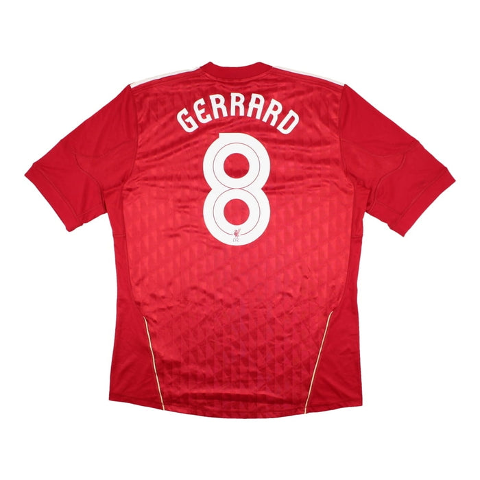 Liverpool 2010-12 Home Shirt (Gerrard #8) ((Good) L)