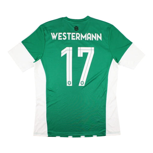 Real Betis 2015-16 Home Shirt (Westerman #17) ((Mint) L)_0