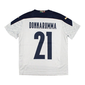 Italy 2020-21 GK Home Shirt (Donnarumma #21) ((Mint) SB)_0