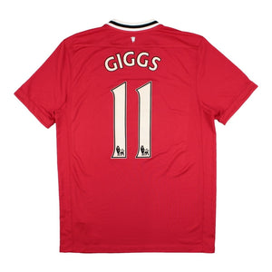 Manchester United 2011-12 Home Shirt (Giggs #11) ((Excellent) L)_0