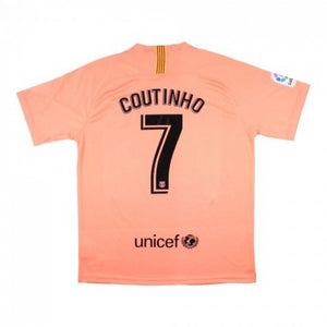 Barcelona 2018-19 Third Shirt (Coutinho #7) ((Excellent) XL)_0