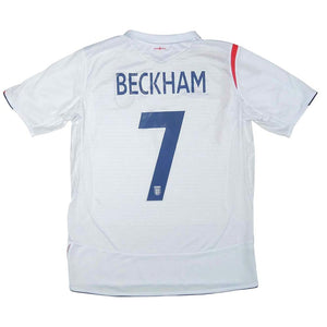 England 2006-08 Home Shirt (Beckham #7) ( ((Very Good) S)_0