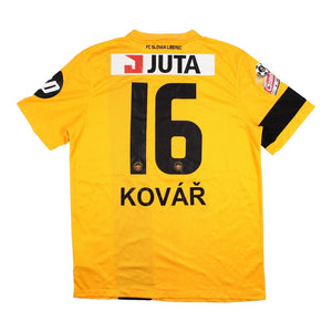 Slovan Liberic 2013-14 GK Shirt (Kovar #16) (Very Good)_0