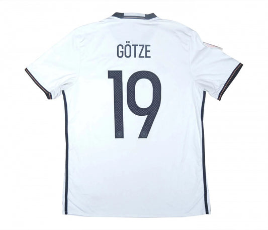 Germany 2016-17 Home Shirt (Gotze #19) (Very Good)_0