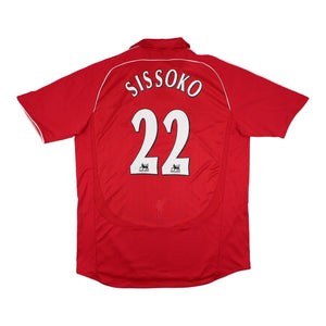 Liverpool 2006-08 Home Shirt (XL) (Sissoko #22) (Good)_0