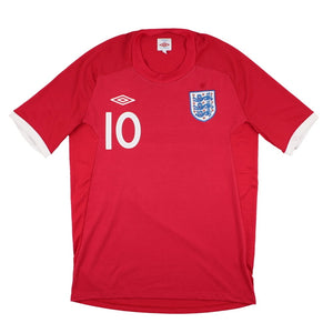 England 2010-11 Away Shirt (Rooney #10) (Very Good)_1