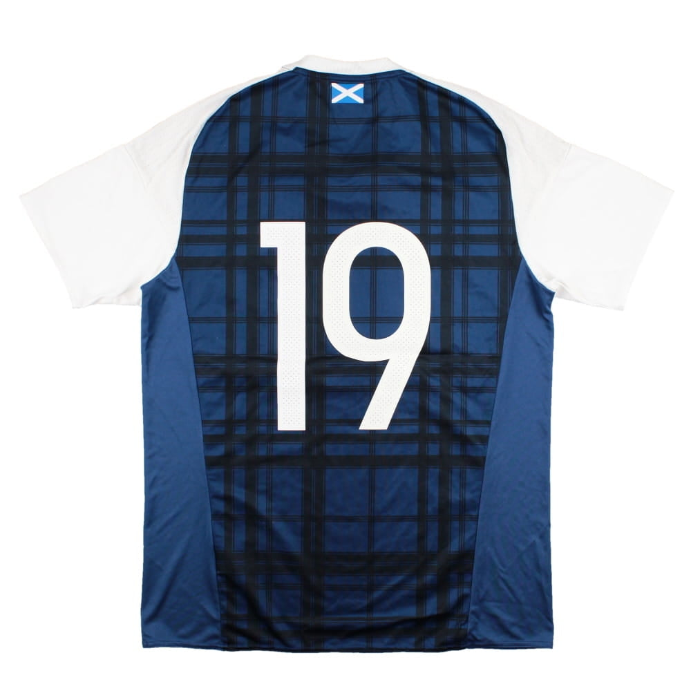 Scotland 2016-17 Home Shirt (#19) (M) (Excellent)_0