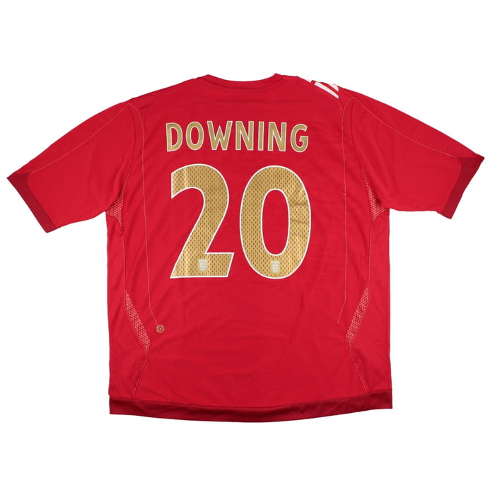 England 2006-08 Away Shirt (Downing #20) (XXL) (Very Good)