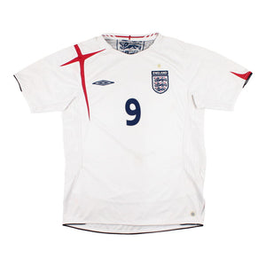 England 2005-07 Home Shirt (Rooney #9) (Very Good)_1