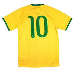 Brazil 2014-15 Home Shirt (S) (Excellent)_0