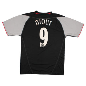 Liverpool 2002-04 Away Shirt (S) Diouf #9 (Very Good)_0