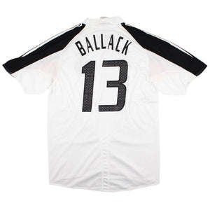 Germany 2004-06 Home Shirt (L) Ballack #13 (Excellent)_0