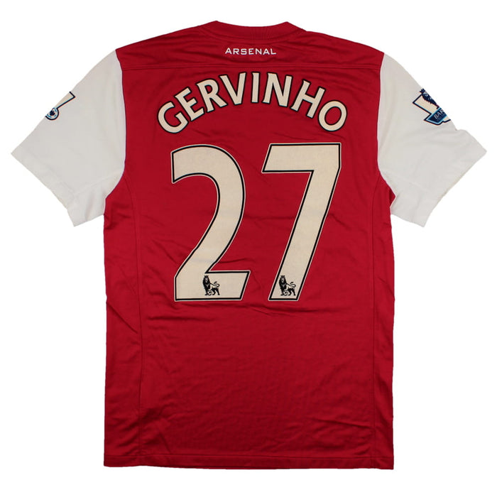 Arsenal 2011-12 Home Shirt (S) Gervinho #27 (Very Good)