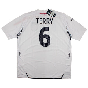 England 2007-09 Home Shirt (XL) Terry #6 (Fair)_0