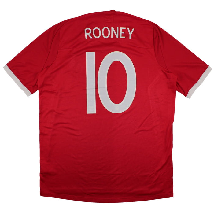 England 2010-11 Away Shirt (S) Rooney #10 (Excellent)