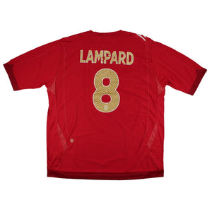 England 2006-08 Away Shirt (XL) Lampard #8 (Very Good)_0