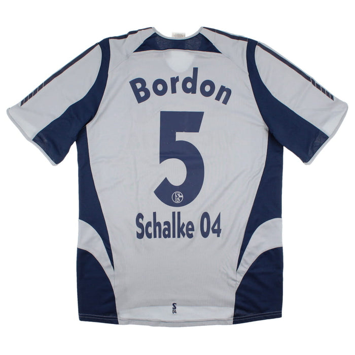 Schalke 2005-06 Away Shirt (M) Bordon #5 (Good)