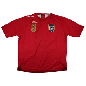 England 2006-08 Away Shirt (XXL) Lampard #8 (Excellent)_1