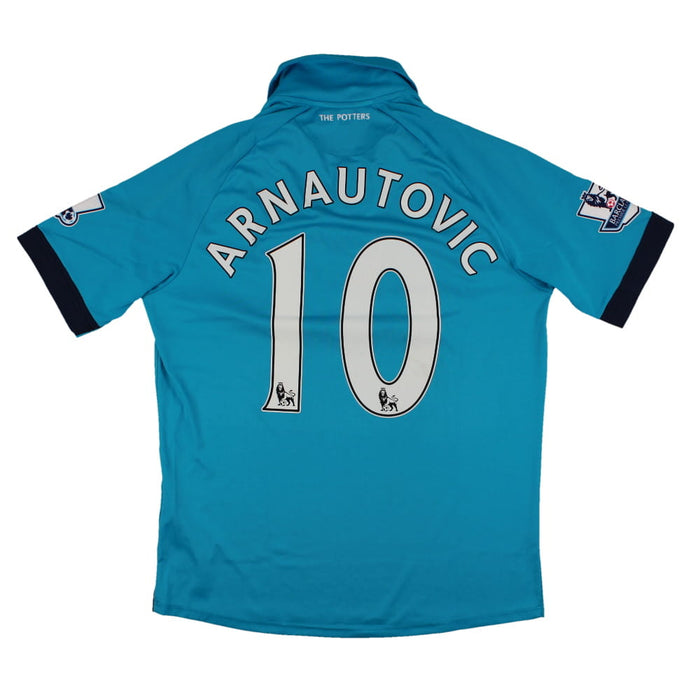 Stoke City 2014-15 Away Shirt (S) Arnautovic #10 (Very Good)