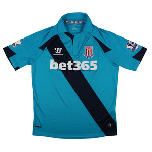 Stoke City 2014-15 Away Shirt (S) Arnautovic #10 (Very Good)_1