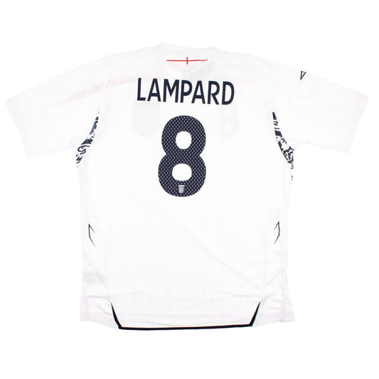 England 2007-09 Home Shirt (XL) Lampard #8 (Fair)_0