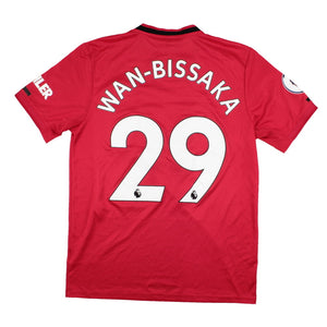 Manchester United 2019-20 Home Shirt (M) Wan Bissaka #29 (Very Good)_0