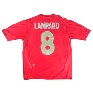 England 2006-08 Away (XLB) Lampard #8 (Good)_0