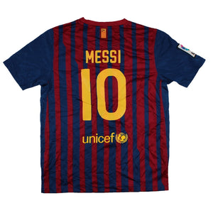 Barcelona 2011-12 Home Shirt (LB) Messi #10 (Mint)_0