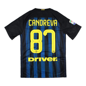 Inter Milan 2016-17 Home Shirt (S) Candreva #87 (BNWT)_0